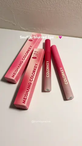 Mau bibir smooth blurring plis harus cobain lip velvet inii 💗✨ garis2 bibir ga keliatan lagii 😍 @COLORKEY INDONESIA  #colorkeyid #colorkey #airupyourlips #soufflesoftlips #lipvelvet 