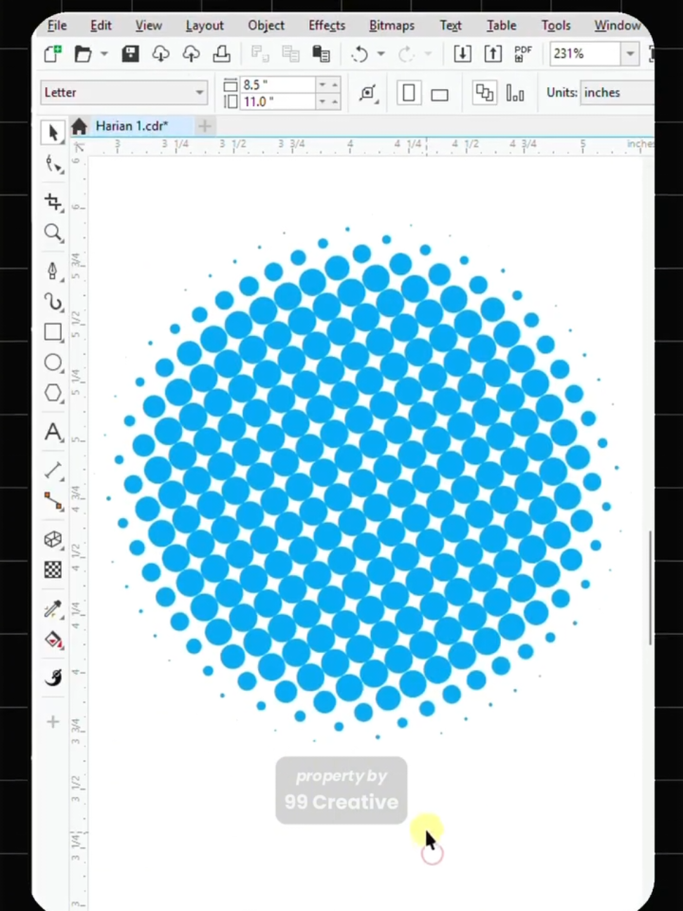 CorelDraw Daily Tips | Use Blur & pointillizer tools.  #hasnainamir  #coreldraw #coreldrawindonesia #coreldrawdesign #coreldrawtutorial #corel_draw #graphicdesigner #tipsdesain #PersonalGrowth #art #digitalcreator