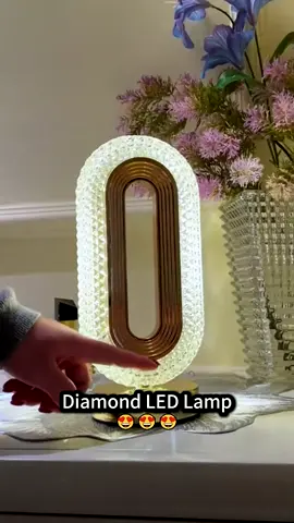 #ledlights #atmosphere #desklamp #diamondlight #homedecor 