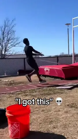 Failed pole vault attempt#usa #funny #prank #happy #interesting 