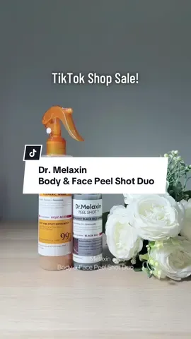 #drmelaxin #drmelaxinpeelshot #tiktokshopcreatorpicks #tiktokshopfalldealsforyou @Dr.Melaxin Global 