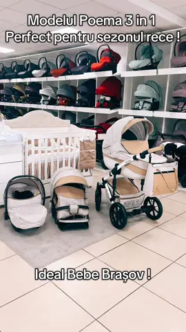A venit vremea rece, dar la Ideal Bebe Brașov totul este pregătit!❄️ Confortul bebelușului tău nu trebuie să depindă de temperaturile de afară. Descoperă noul cărucior Poema 3 în 1, perfect adaptat pentru sezonul rece – complet accesorizat pentru confort maxim! ✔️ Materiale groase, călduroase și rezistente la vânt ✔️ Mănuși incluse pentru mâinile mămicii – adio frig la plimbare! ✔️ Design modern, funcțional și ușor de manevrat ✔️ Versatil: landou, parte sport și scoică auto, toate într-un singur produs Cu noi, plimbările rămân o plăcere chiar și în sezonul rece! 🍼🛒 Disponibil acum în magazinul Ideal Bebe Brașov !🎊🎉 #idealbebebrasov #fyp #showroom #pageforyou_🔥tiktok🔥🔥🥰fyp #pageforyou_🔥trending 