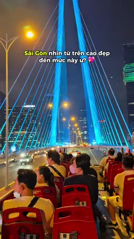 Sài Gòn đẹp lắm 🥰 #bus2tang #bus2tangsaigon #xuhuong 