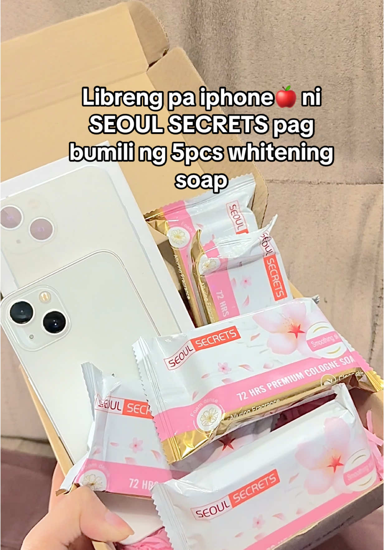 100+ 5pcs whitening soap na with free gifts pa🤭 #seoulsecret #seoulsecretwhiteningsoap #whitening #whiteningsoap #GlowUp 