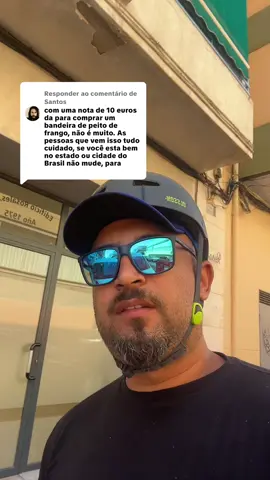 A responder a @Santos  esse rapaz falou a mais pura verdade! Aqui na Espanha as coisas não estão baratas ! #espanha #europa #