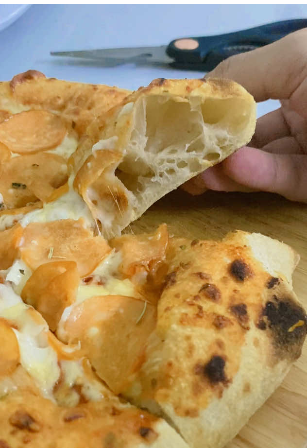 Membalas kepada @andyspizzaria oh yes! 🍕🍕 #pizza #homemadepizza #pizzaneopolitan #napoletana #pjjpizza #tipspizzadarirumah #tipsrotidarirumah 