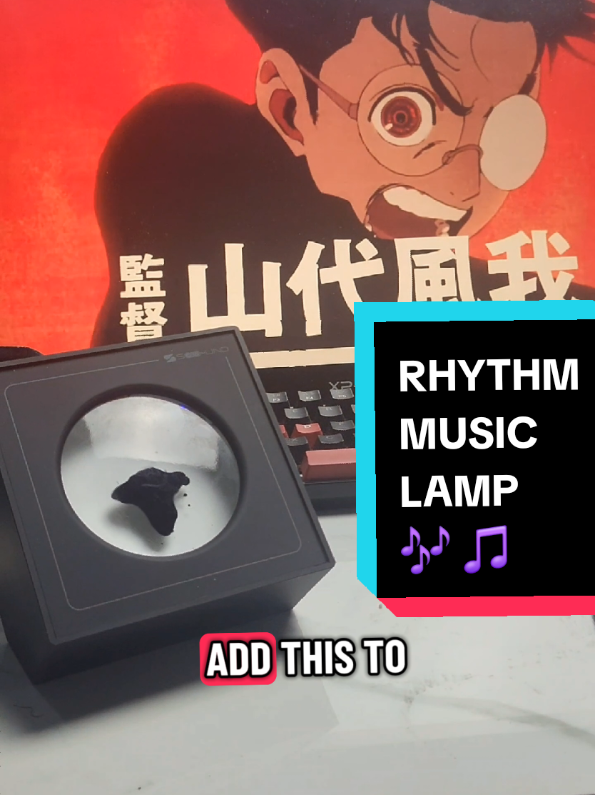 Mesmerizing Ferrofluid Music Rhythm Lamp 🎶 | USB Rechargeable Night Light – The Perfect Gift for Him, Her, Mom, or Anyone! 🎁 Ideal for Home Office, Ramadan Decor, or Mother’s Day I even use popular anime Dandadan opening theme song as an example demo how it reacts to music 💡 #CoolGadgets #FerrofluidLamp #dandadan  #homedecor  #desksetup 