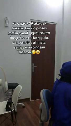 Coba ceritain pengalaman kalian yang pernah dimatiin syaraf giginya, sesakit itukah? 🥹 #fyp #doktergigi #psa #shafiradentalcare #sakitgigi 