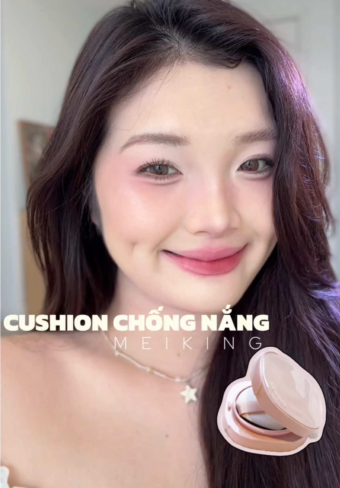 Khen nha hôn 🫶🏻 #reviewlamdep #swatches #cushionchongnang #cushionmeiking #meiking 