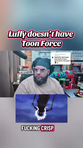 Replying to @junior23_1st the yapp@Is strong with this one🏴‍☠️🫡🤣 #toonforce #luffy #luffyonepiece #onepiece #animedebat   