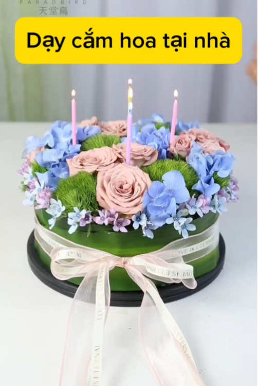 Dạy cắm hoa phong cách tại nhà, đẹp mãn nhãn P159♥️  #camhoa #cắmhoa #flowerarrangement #xuhuong #fyp 