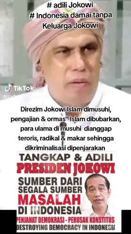 #tumbangkan KKN dinasti keluarga Jokowi  #adilijokowi  #indonesia damai tanpa Jokowi & keluarganya 