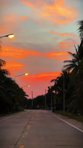 #sky #ท้องฟ้า #sunset 