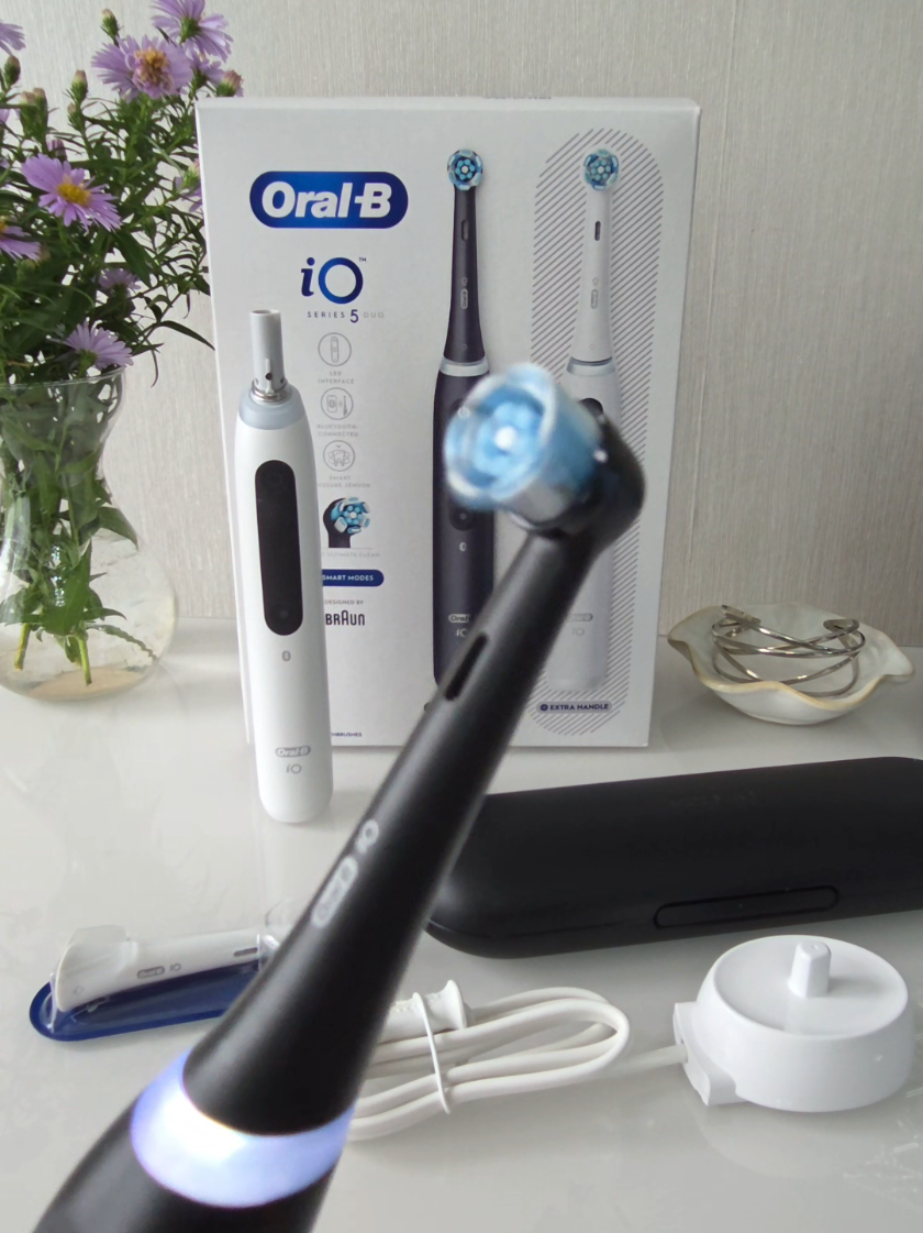 I am so excited to share this with you !  ✨ Oral-B iO5 Electric Toothbrush Duo ✨ • 5 Brushing Modes: Choose the perfect clean for your needs: Daily Clean, Intense Clean, Sensitive, Super-Sensitive & Whitening. • Smart 2-Minute Timer – Stay on track with a light-ring timer that helps you brush for the dentist-recommended 2 minutes. • Visible Gum Pressure Sensor – Protect your gums with a colour-coded alert system: red for too much pressure, white for too little, and green when your brushing is just right. • Dentist-Inspired Round Brush Head – Designed to cup each tooth individually, reaching areas that rectangular manual toothbrushes can’t. • Smart App Guidance – Connect via Bluetooth to the free Oral-B app    This is such a game changing toothbrush. It's easy to connect up to Bluetooth and tells you whether to use more or less pressure when brushing. I love the fact it has 5 brushing modes which gives you full control of how to brush your teeth and even has a 2 minute timer so you know when your finished .This really is useful no matter what your age is as a great reminder of how to brush your teeth and making sure your giving them enough Brushing. It's easy to charge up and change the heads for a new one . My teeth are left feeling really clean and looking healthy . AD / Gifted  #oralbtoothbrush #oralb #oralbio5 #teeth #contentcreator    @supersavvy   @supersavvy @oral-btoothbrush