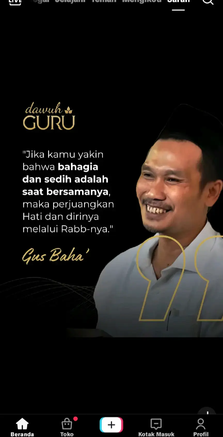 #qoutes #gusbaha #dawuhguru #qoutesislami 
