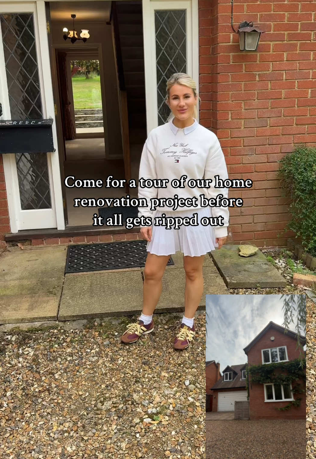 A first look at our home renovation project before it gets ripped out and becomes unrecognisable! Forgive me for being so awkward on video  #homerenovation #beforeandafter #dreamhome #couplegoals #family 