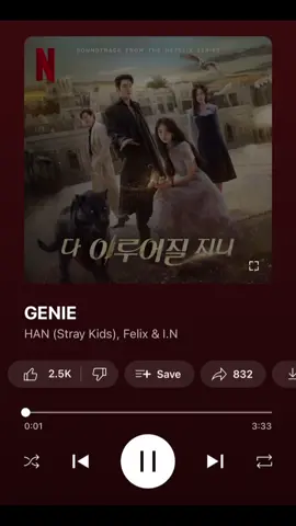 Netflix original “It will come True” OST Han, Felix and I.N 💙🖤 #straykids #skz #kpop #straykidsallaroundtheworld #stayville 
