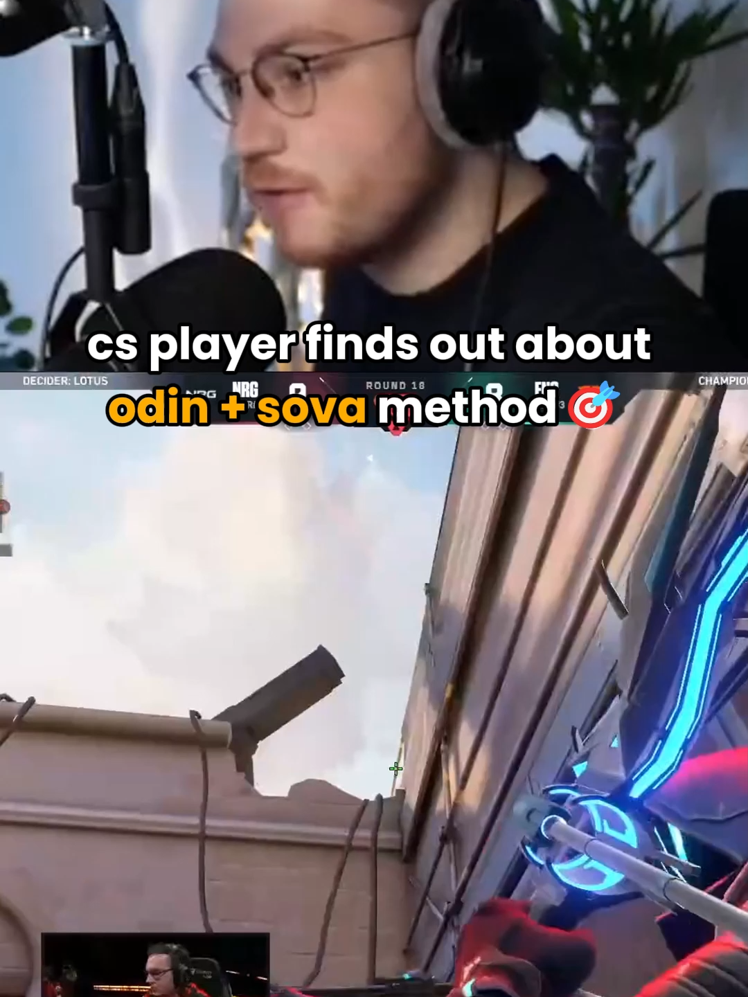 the odin method🎯 #ohnepixel #Valorant #vctchampions #odin #sinatraa
