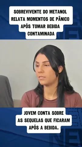 Jovem fica com sequelas após #intoxicação por #bebidas #adulteradas. #ultimasnoticias #noticias 