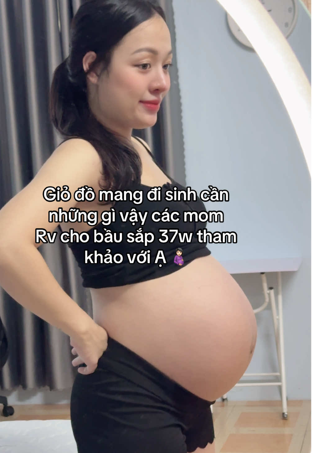 Soạn đồ đi sinh chưa các đồng bầu tháng 10 ơi , xin ít rv giỏ đồ mang đi sinh cần thiết cho mẹ bỉm #lammetuoi_25 #mebau #mebauthongthai #xuhuong #trending 