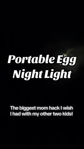 The biggest mom hack is this Egg Light! If you’re having a baby, have a baby, know someone with a baby, you need to get this! 🥚💡 #egglight #baby #registry #momhack #newborn 