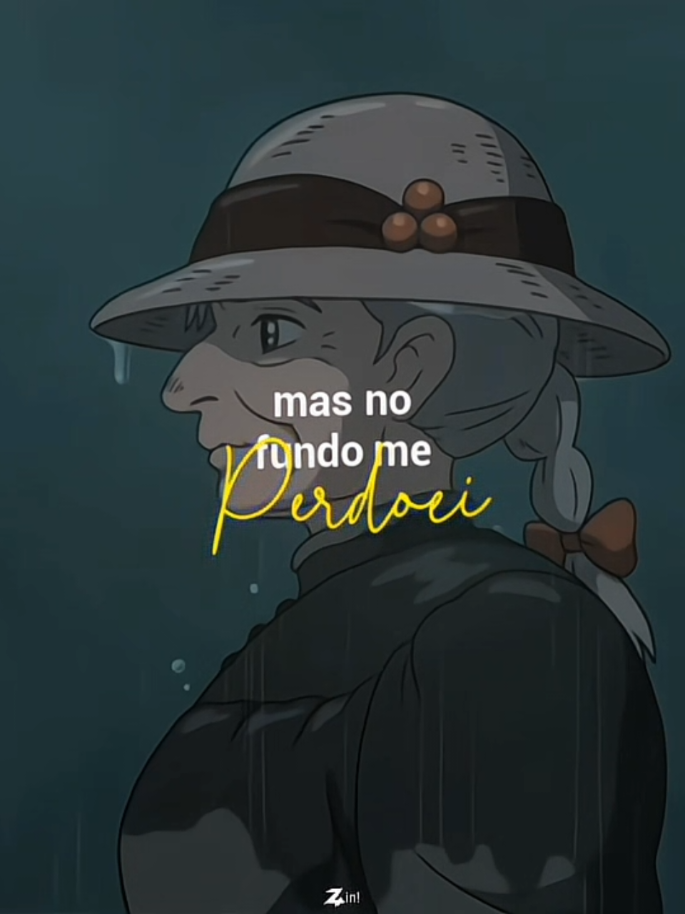 17:30 | Mas no fundo me perdoei por coisas que eu nem fiz. #sazack #ghibli #underground #studioghibli #5noitesemsp  @sazaack 