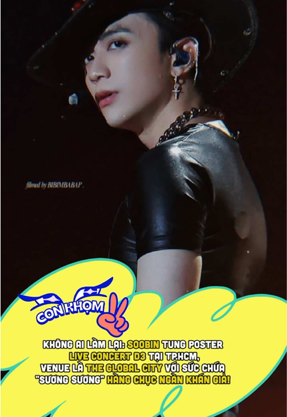 Chương cuối của hành trình ALL-ROUNDER concert đã đến Sài Gòn #conkhom #SOOBINLIVECONCERT #ALLROUNDER #SOOBIN