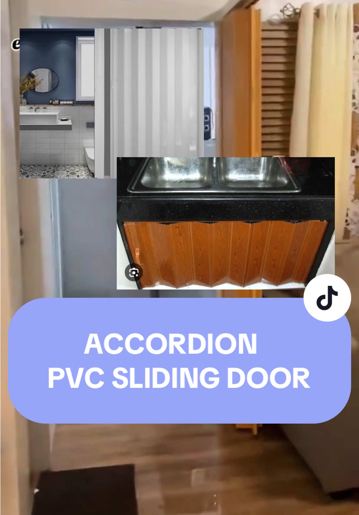Sobrang space saver nitong Accordion PVC sliding door at pwede ito sa lahat ng open area na gusto mong lagyan ng pinto. Napaka affordable lang pero durable at made in high quality materials. #slidingdoor #homedecor #accordionpvcslidingdoor #tiktokfinds #tiktokmademebuyit 