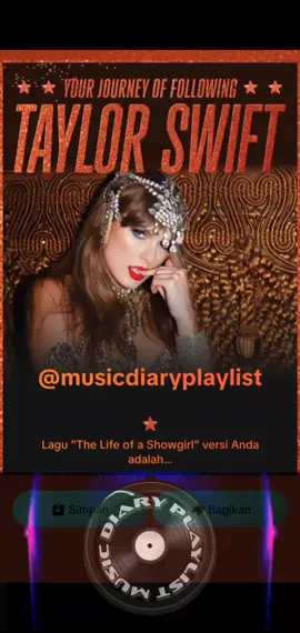 #TSTheLifeofaShowgirl #tailorswift #musicdiaryplaylistviral #musicdiaryplaylist 