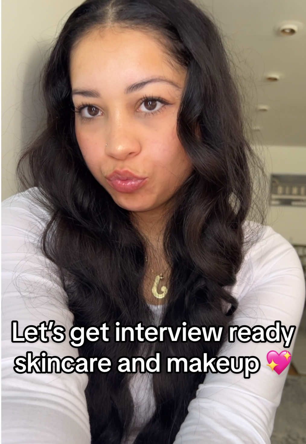 Let’s get interview ready 😍🙏🏻 #fyp #skincare #makeup 