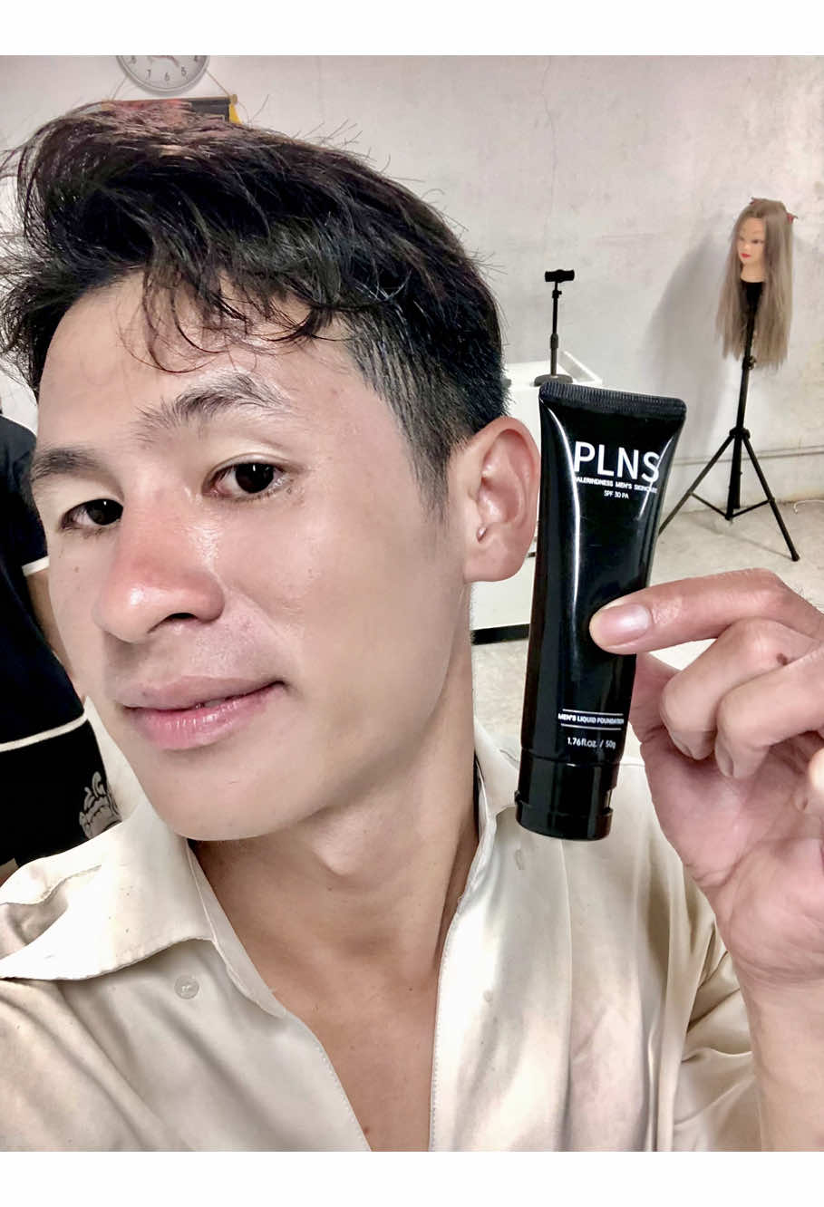 kem nền che khuyết điểm nam .có em này tự tin hẳn hehe. Ông nào nhiều khuyết điểm thì săn nha #kemnentrangdiem #kemchekhuyetdiemnam #kemchekhuyetdiem #chekhuyetdiemnam  @shop văn đại 