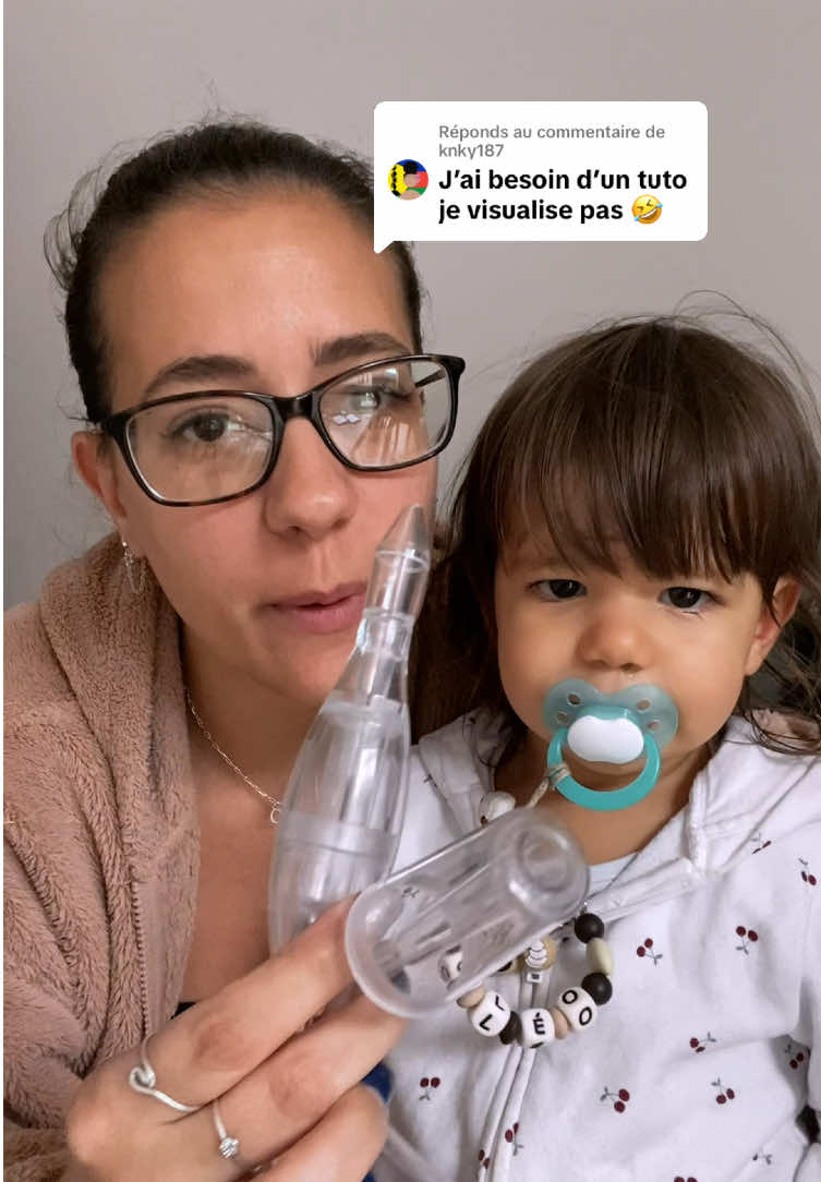 Réponse à @knky187  Le tuto est enfin la. A acheter soit en pharmacie comme moi ou sur Amazon. Faites moi un retour  #mamans #bebes #aspirateur #rhume #pourtoiii 