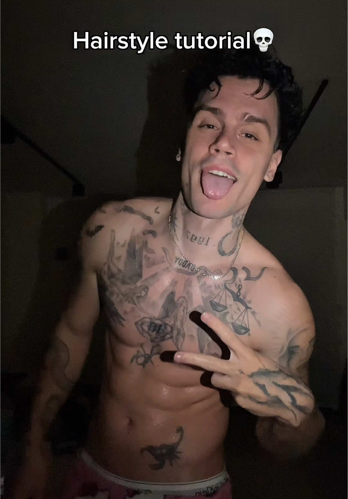 Hairstyle tutorial💀 @BASED #shelove 