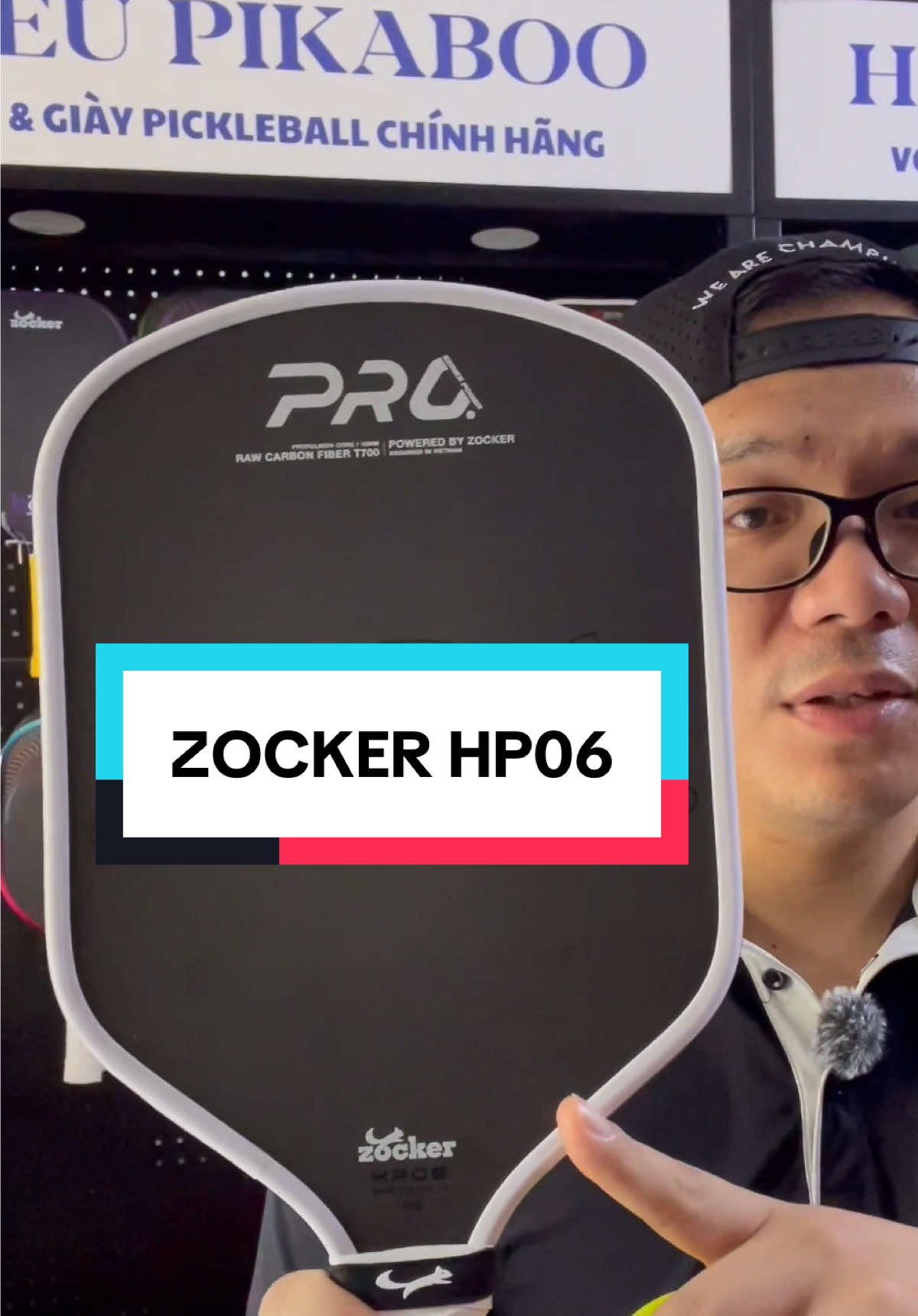 Trong tất cả các dòng HP của Zocker em từng chơi!! HP06 này là ngon nhấtttt 🔥🔥🔥 #hieupikaboo #pickleball #review #LearnOnTikTok #sportsontiktok 