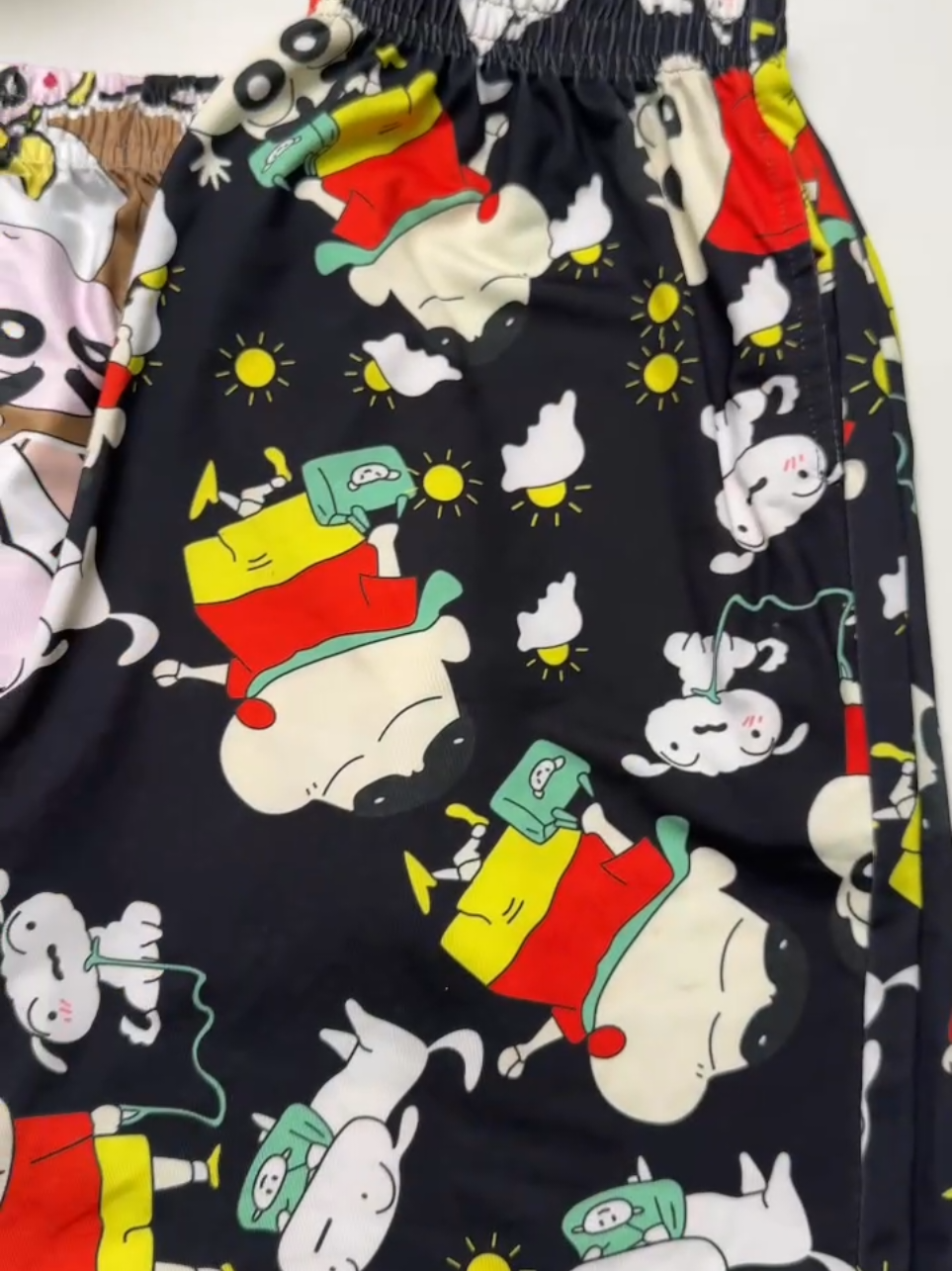 Quần Short Lửng Shin cậu bé bút chì  #quanhellokitty #quanbaohong #xuhuong #qp 