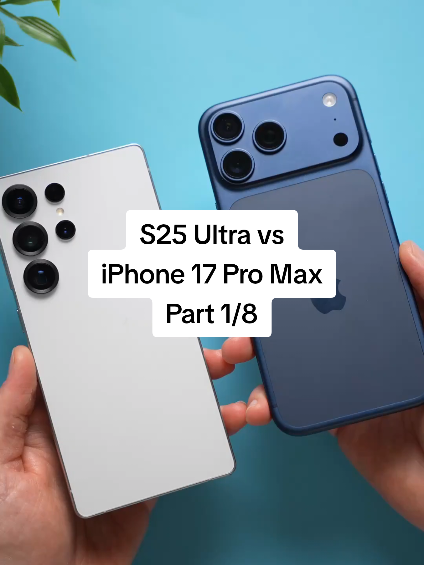 s25 ultra vs iphone 17 pro max #samsungvsiphone #galaxys25ultra #iphone17promax #techtok 