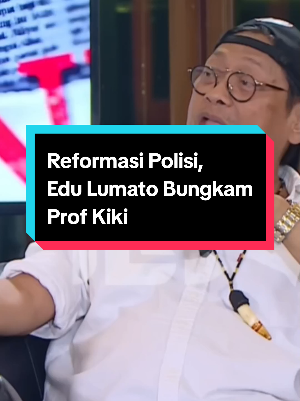 Debat antara Edu Lumanto dan Prof Kiki soal reformasi polisi  #polisi #reformasipolisi #prabowo #kapolri #ilc
