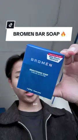Sabun mula cowo yang bisa jadi sabun badan ! BROMEN SKINCARE 😎🔥 #bromen #bromenskincare #bromenskincarecowok #bromenbrighteningsoap #skincarecowok 