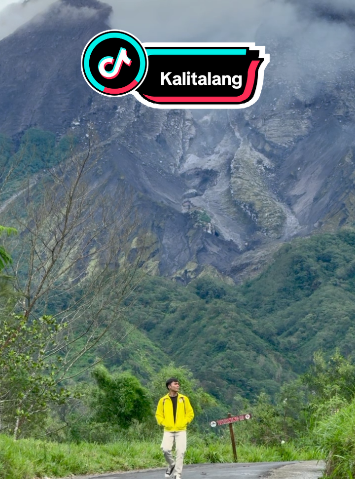 jalan wisata Kalitalang terlihat jelas banget bongakahan gunung merapi .. . . . #aestheticvideos #metoosmile #fyp @Wonderful Indonesia @Pesona Indonesia 