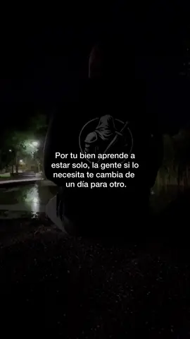 Por tu bien aprende a estar solo. #gymmotivation #fitnessmotivation #gymadictos #fuerzagym #gimnasio 