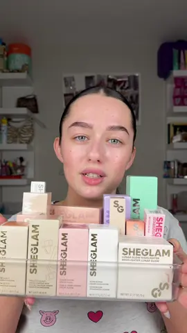Full face using @SHEGLAM makeup✨ The packaging…😱✨ - AD #sheglam #makeup #BeautyTok #glam #fyp 