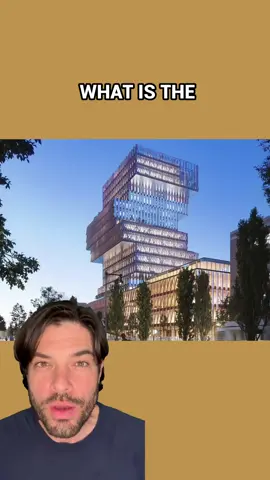 This building looks like Jenga blocks?! Also, it's carbon-free! If you want even more stories, go to our website in bio and consider our tours! #boston #massachusetts #History #wow #storytime #interesting #nonfiction #funfact #DidYouKnow #interestingstory #carbonfree #building #construction #jengabuilding #jenga