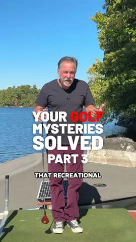Time to clear up some Golf Mysteries!  Don’t forget to follow, like and answer if you want to win a FREE month of the Jim Venetos Golf Academy.  #competition #golf #golfswing #golflesson #golflife