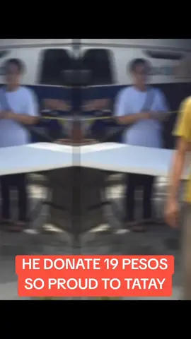 A father donated ₱19 for Cebu earthquake victims. Volunteers cried because of his big heart. He said he will come back on Monday. Next time, he will bring clothes to donate. 🥹❤️ Even small help can inspire many people. #earthquake #donation #filipinoproud #viral #cebu 
