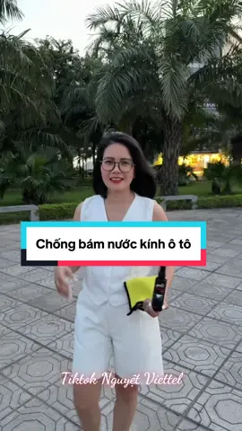 Xịt phủ kính nano chống bám nước #nguyetviettel #tiktokshop #xuhuong #xitkinhlaioto 
