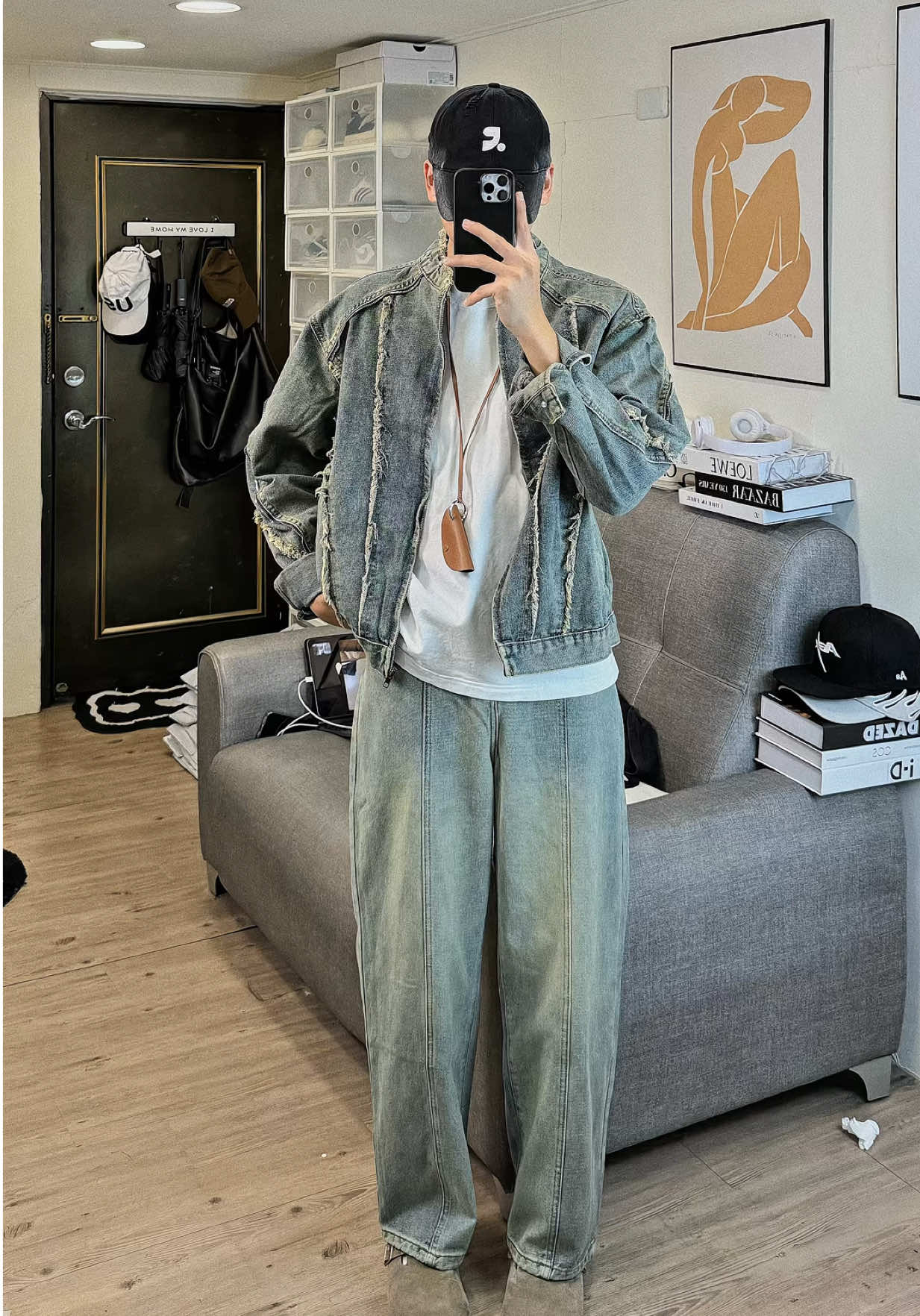 Lên set áo jean mớii #nguoivietnamtaidailoan🇻🇳🇹🇼 #nguoivietnamtaidailoan #xuhuong #fyp 