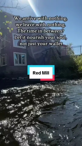 We arrive with nothing, we leave with nothing. The time in between? Let it nourish your soul, not just your wallet #redmill #nourishyoursoul #kayakingadventures #waupacawisconsin #placestokayak 