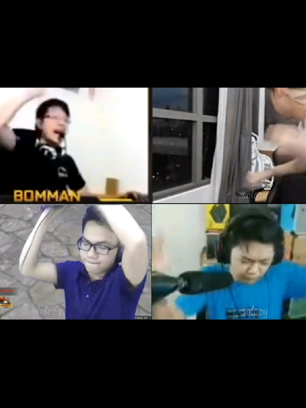 Tứ Hoàng đập bàn - Tứ Đại DJ ( 4 in 1 ) #bomman #zeros #trungto #longhunter 