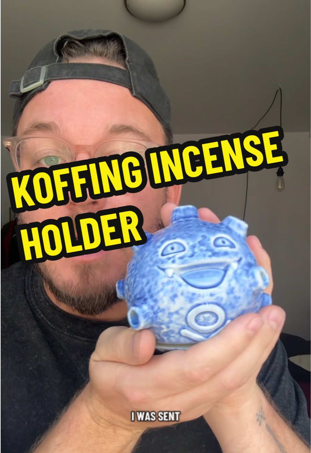 I had high hopes for this… I mean it is cute but I have to figure out a better way to display it!  #pokemon #pokemontiktok #koffing #incense #incenseholder 