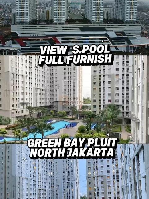 Murah & Siap Huni! 2BR Full Furnished Green Bay Pluit Dekat Mall Favorit Disewa Harga Murah Apartemen Green Bay Pluit Greenbay Coastview. Lantai Rendah , Salah Satu Tower Favorit Karena Terhubung langsung dengan mall baywalk. Kondisi Siap Huni Dengan Interior Furnished Sudah Tersedia AC, kitchen set, lemari baju,Springbed queen size dan single size, kulkas, TV LCD (total 64 channel lokal dan internasional) dll. Fasilitas Security 24jam,Lobby dan Resepsionis,Kebersihan Gedung,Kolam Renang, Area Olah raga(Gym dan lapangan),Kids playground,Taman. Detail Unit : * Luas 35m2 * 2 kamar tidur * 1 Kamar Mandi * Listrik 2200watt Dengan konsep one stop living, menggabungkan konsep bukan hanya sebuah kawasan tempat tinggal yang nyaman saja tetapi juga suasana lain seperti layaknya melanggang ke Theme Park Bay , Restoran, Sport Center / Club House, atau Pusat Perbelanjaan BAYWALK PLUIT MALL (lifestyle mall with sea view panorama) dengan cukup berjalan kaki saja karena semuanya berada di dalam satu kompleks yang terintegrasi. Green Bay Pluit Greenbay Dekat dengan berbagai pusat belanja besar,Rumah Sakit dll Sebagai Berikut : + Mall Baywalk + Mall Emporium + Pluit Village + Rumah Sakit Atma Jaya + Landmark Office Tower + Akses Tol Dalam Kota + Bandara Soekarno Hatta + Taman Wisata Waduk Pluit + Akses Transjakarta Langsung stok limited jarang ada, untuk survey unit dan reservasi silakan hubungi: Hiday 0855 7028 660 KANTOR: KING PROPERTY Tahap-1 : Green Bay Pluit LG Tower B No. 10-11 Tahap-2 : Green Bay Pluit GF Tower G No. 7 (021) 2962-7976 www.kingproperty.co.id Terima kasih  #jualgreenbaypluit #beligreenbaypluit #sewagreenbaypluit #apartemenjakartautara #apartemengreenbaypluit #greenbaypluit #coastview #bayview #propertiindonesia #goodprice #jualbeliapartemen #apartemenmurah #studiogreenbay #propertiindonesia #studiomurah #duakamarmurah #tigakamarmurah #goodviews #property #apartemenmurah #condominiumapartemen #selling #rent #jakarta #indonesia #properties #design #jualgreenbaypluit #beligreenbaypluit #sewagreenbaypluit #apartemenjakartautara #apartemengreenbaypluit #greenbaypluit #coastview #bayview #propertiindonesia #goodprice #jualbeliapartemen #apartemenmurah #studiogreenbay #propertiindonesia #studiomurah #duakamarmurah #tigakamarmurah #goodviews #property #apartemenmurah #condominiumapartemen #selling #rent #jakarta #indonesia #propertiindonesia